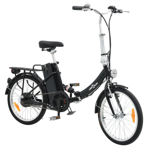 vidaXL Ihopfällbar elektrisk cykel med litium-jon batteri och aluminium legering