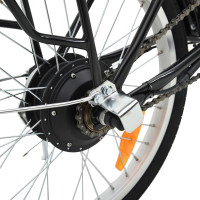 Miniatyr av produktbild för Ihopfällbar elektrisk cykel med litium-jon batteri och aluminium legering
