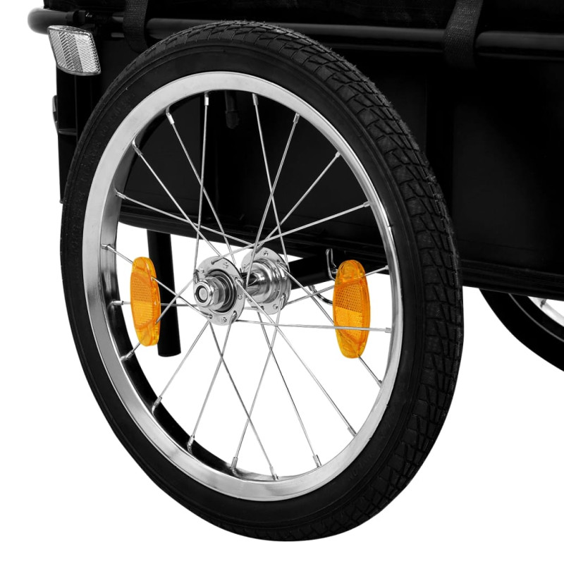 Produktbild för Cykelvagn/handkärra 155x60x83 cm stål blå