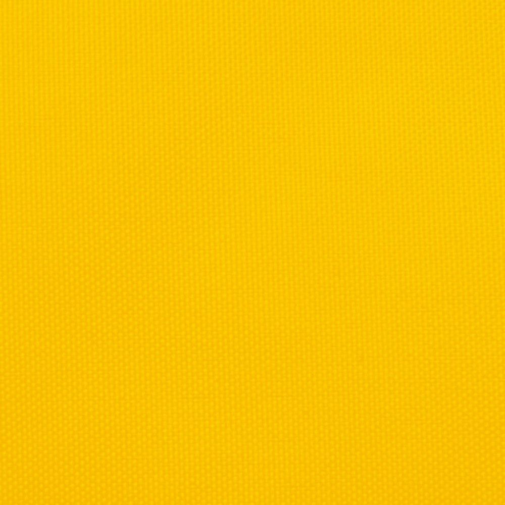 Produktbild för Solsegel oxfordtyg rektangulärt 2,5x5 m gul