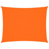 Produktbild för Solsegel oxfordtyg rektangulärt 3,5x5 m orange
