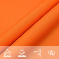 Produktbild för Solsegel oxfordtyg rektangulärt 3,5x5 m orange