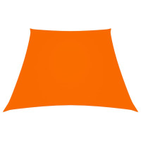 Produktbild för Solsegel oxfordtyg trapets 2/4x3 m orange