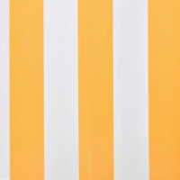 Miniatyr av produktbild för Markisduk orange & vit 500x300 cm