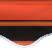 Miniatyr av produktbild för Markisduk orange och brun 450x300 cm