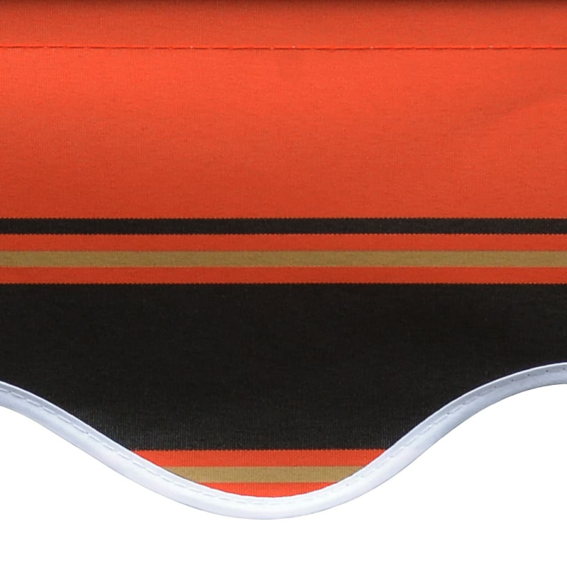 Produktbild för Markisduk orange och brun 450x300 cm