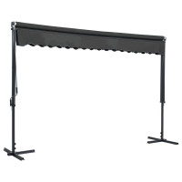 Produktbild för Fristående markis 400x300 cm antracit