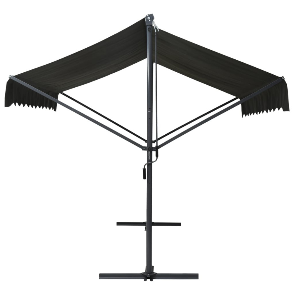 Produktbild för Fristående markis 400x300 cm antracit
