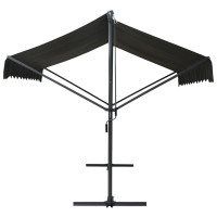 Produktbild för Fristående markis 400x300 cm antracit