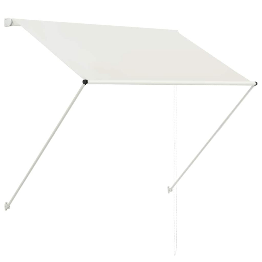Produktbild för Markis 100x150 cm gräddvit