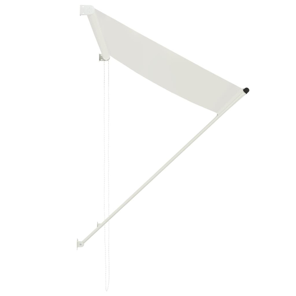 Produktbild för Markis 100x150 cm gräddvit