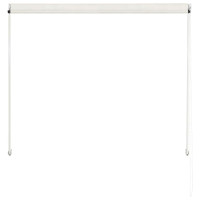 Produktbild för Markis 100x150 cm gräddvit
