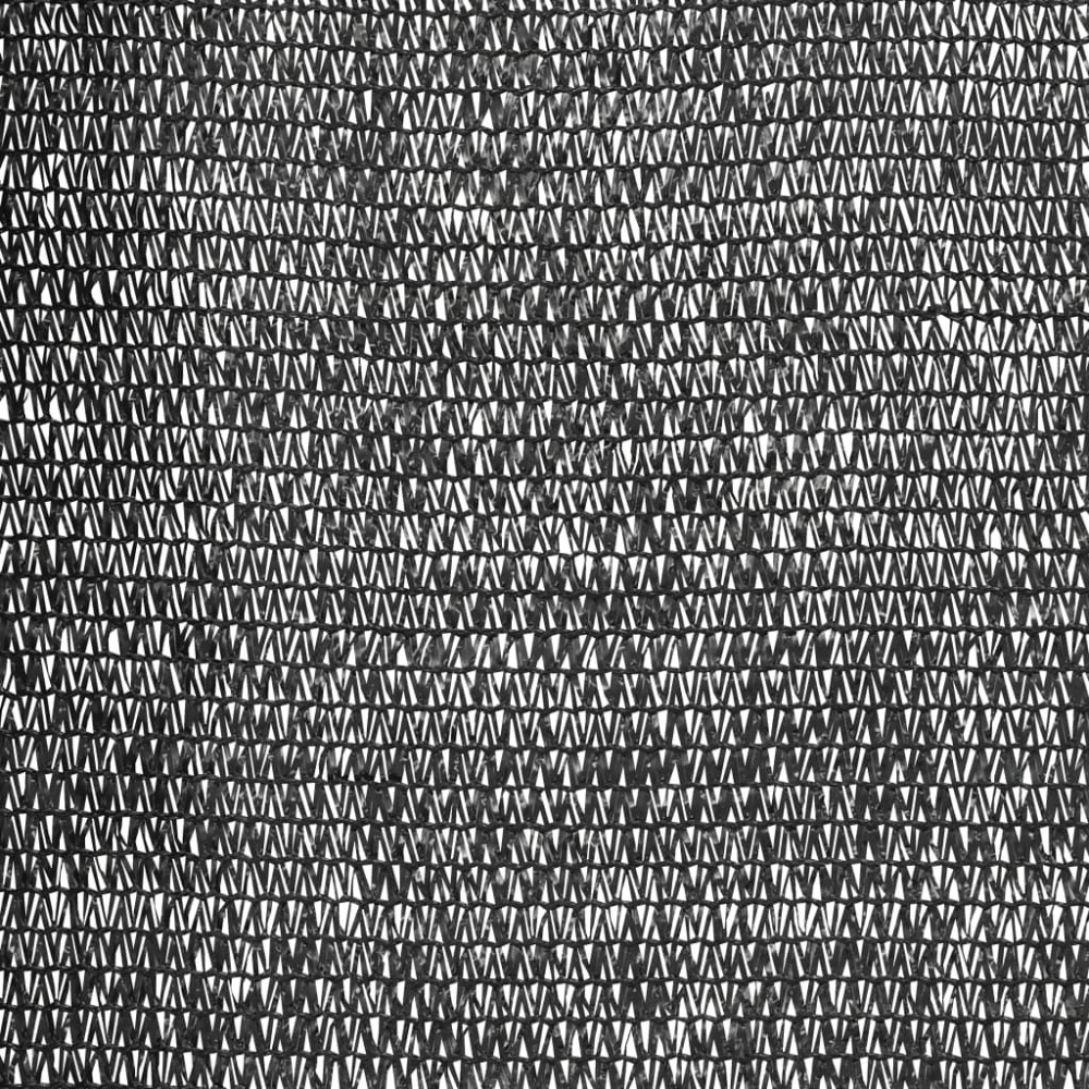 Produktbild för Insynsskyddsnät svart 1,8x25 m HDPE 150 g/m²