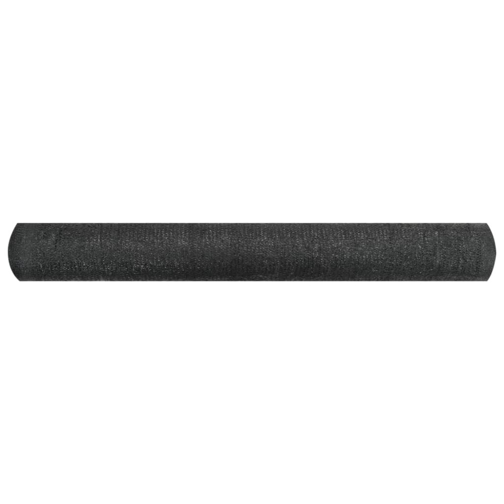Produktbild för Insynsskyddsnät svart 2x50 m HDPE 150 g/m²