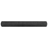 Produktbild för Insynsskyddsnät svart 1,2x25 m HDPE 195 g/m²