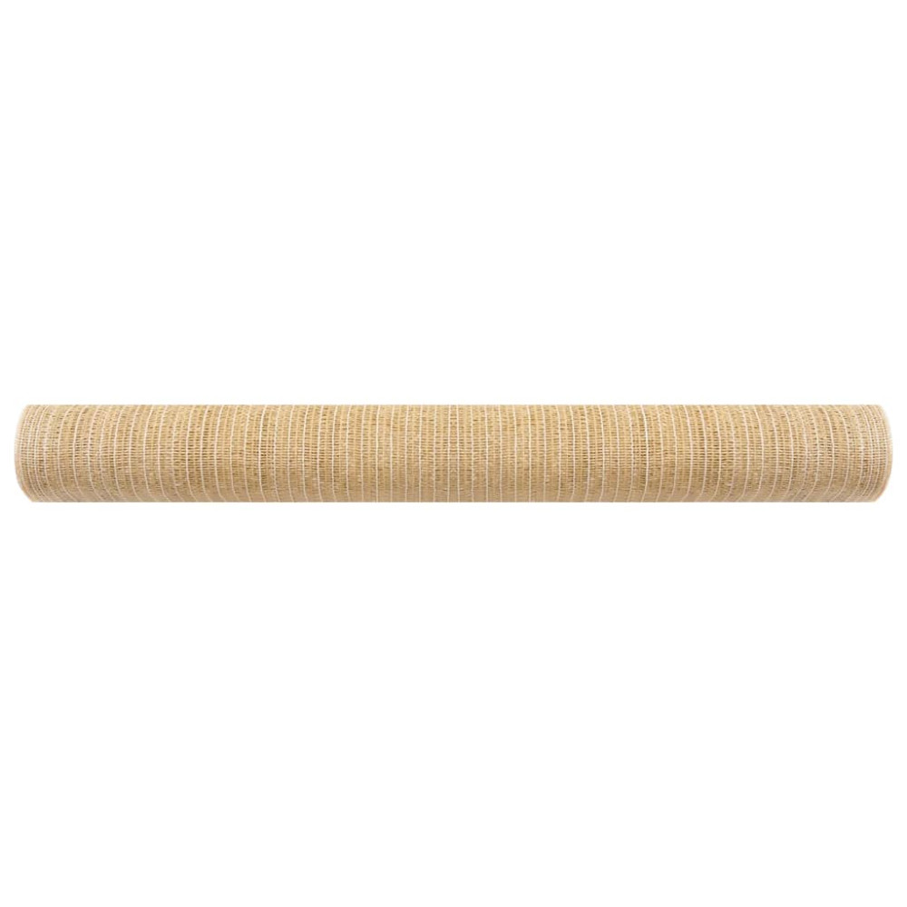 Produktbild för Insynsskyddsnät beige 2x10 m HDPE 75 g/m²