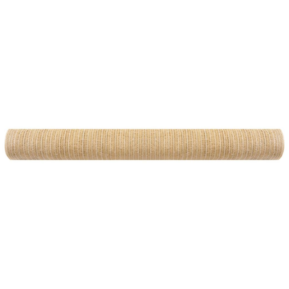 Produktbild för Insynsskyddsnät beige 2x25 m HDPE 75 g/m²