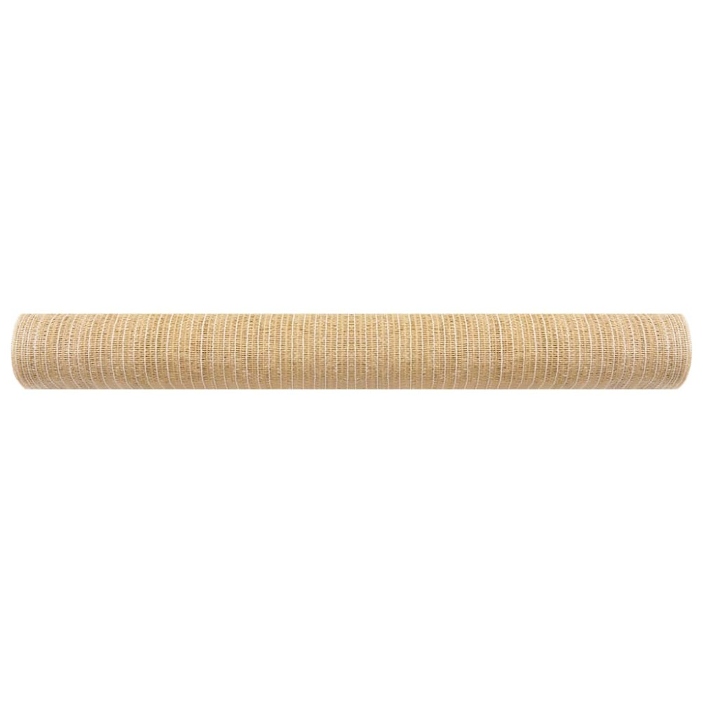 Produktbild för Insynsskyddsnät beige 1x50 m HDPE 150 g/m²