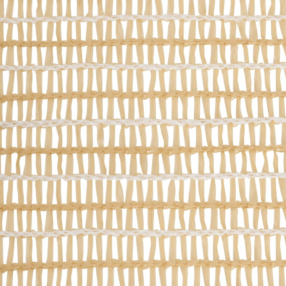 Produktbild för Insynsskyddsnät beige 1,2x25 m HDPE 150 g/m²
