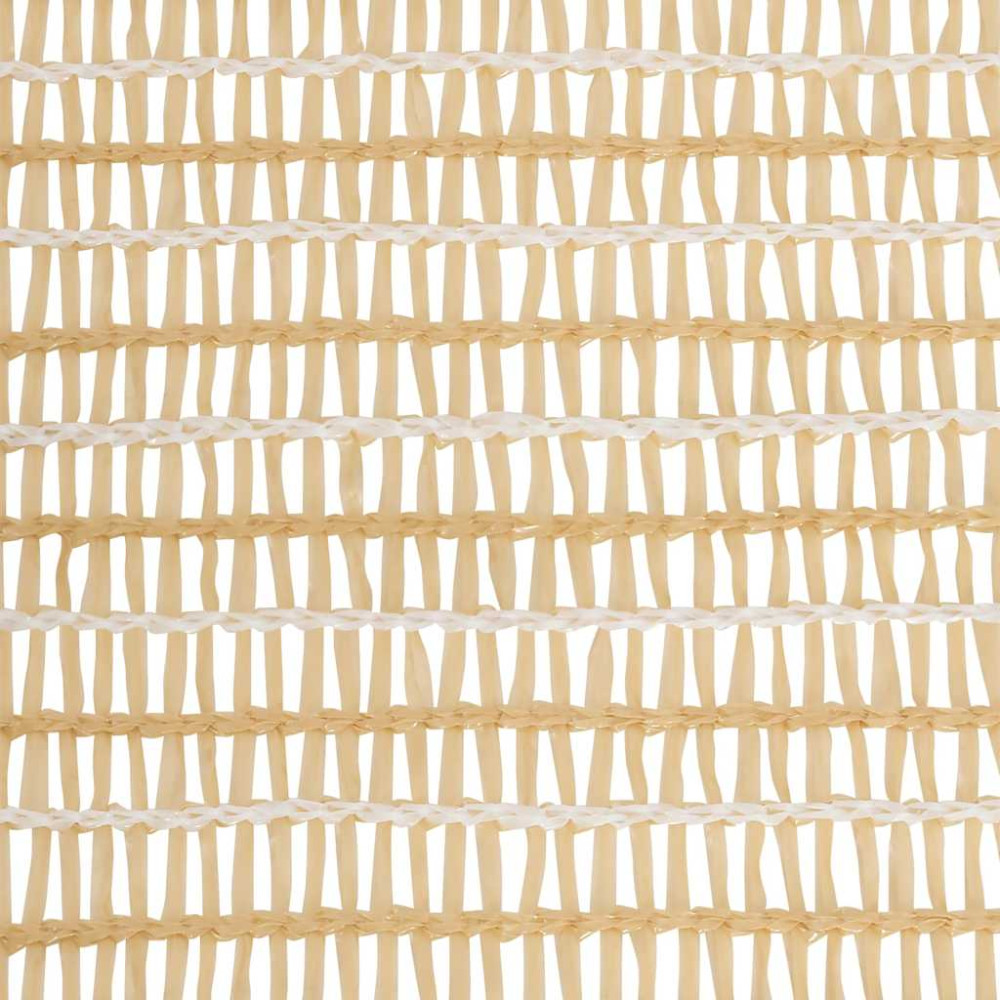 Produktbild för Insynsskyddsnät beige 3,6x25 m HDPE 150 g/m²