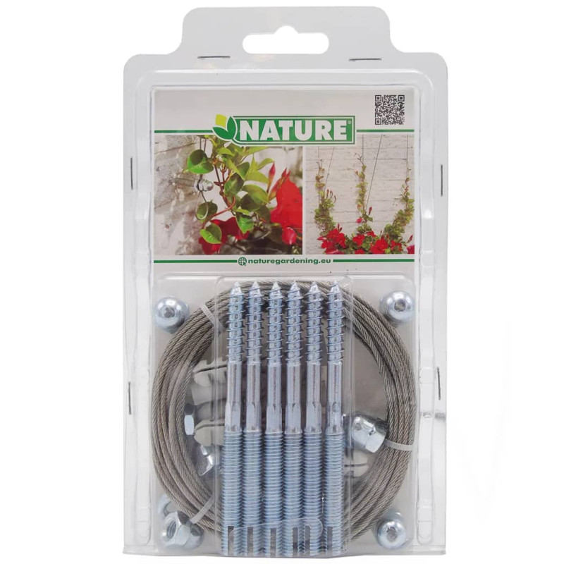 Produktbild för Nature Spaljéset för klätterväxter 2 st