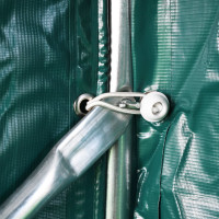 Produktbild för Garagetält PVC 1,6x2,4 m grön