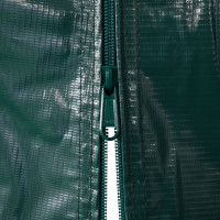 Produktbild för Garagetält PVC 2,4x2,4 m grön