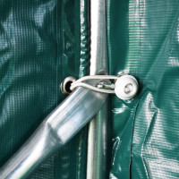 Produktbild för Garagetält PVC 2,4x3,6 m grön
