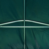 Produktbild för Garagetält PVC 2,4x3,6 m grön
