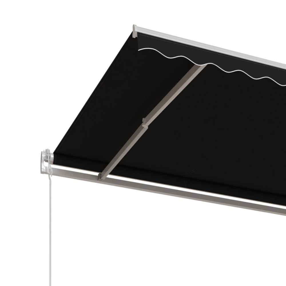Produktbild för Automatisk markis 400x350 cm antracit