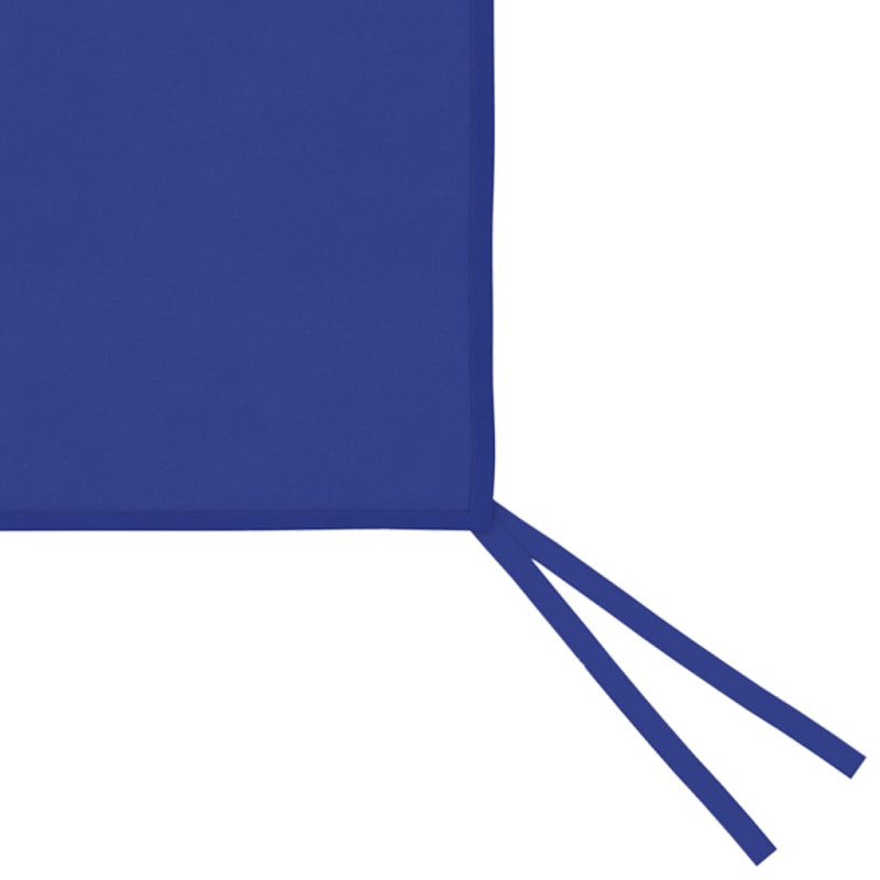 Produktbild för Sidovägg med fönster till partytält 4x2 m blå