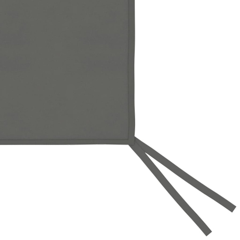 Produktbild för Sidovägg med fönster till partytält 4x2 m antracit