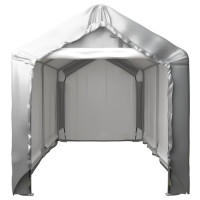 Miniatyr av produktbild för Förvaringstält 180x300 cm stål grå