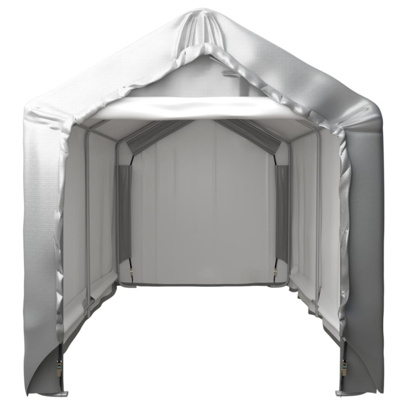 Produktbild för Förvaringstält 180x300 cm stål grå