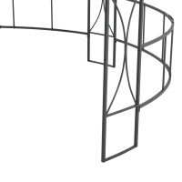 Produktbild för Paviljong 300x290 cm antracit rund