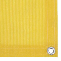 Miniatyr av produktbild för Balkongskärm gul 90x500 cm HDPE