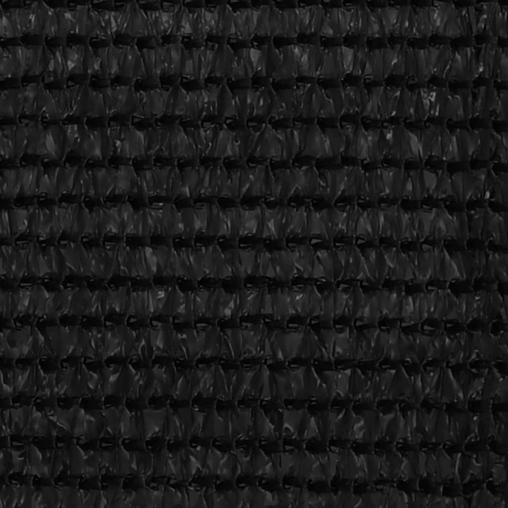 Produktbild för Balkongskärm svart 90x300 cm HDPE