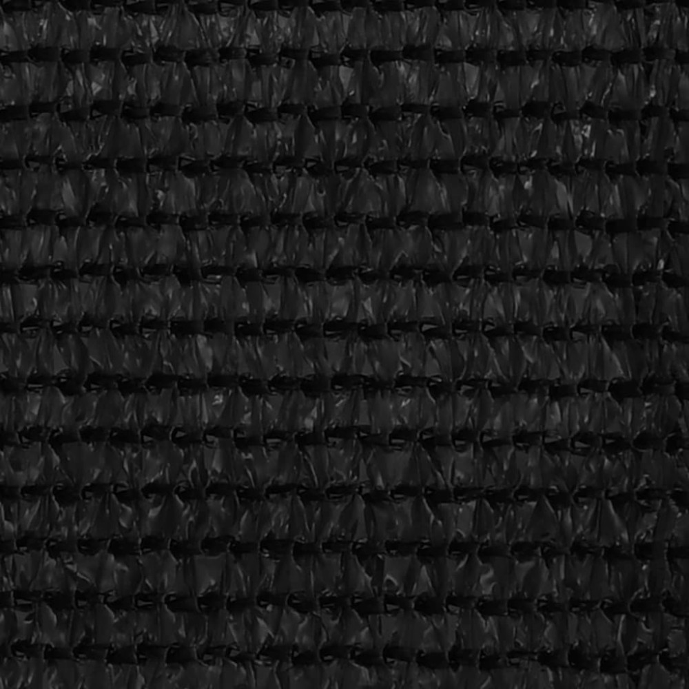 Produktbild för Balkongskärm svart 90x600 cm HDPE