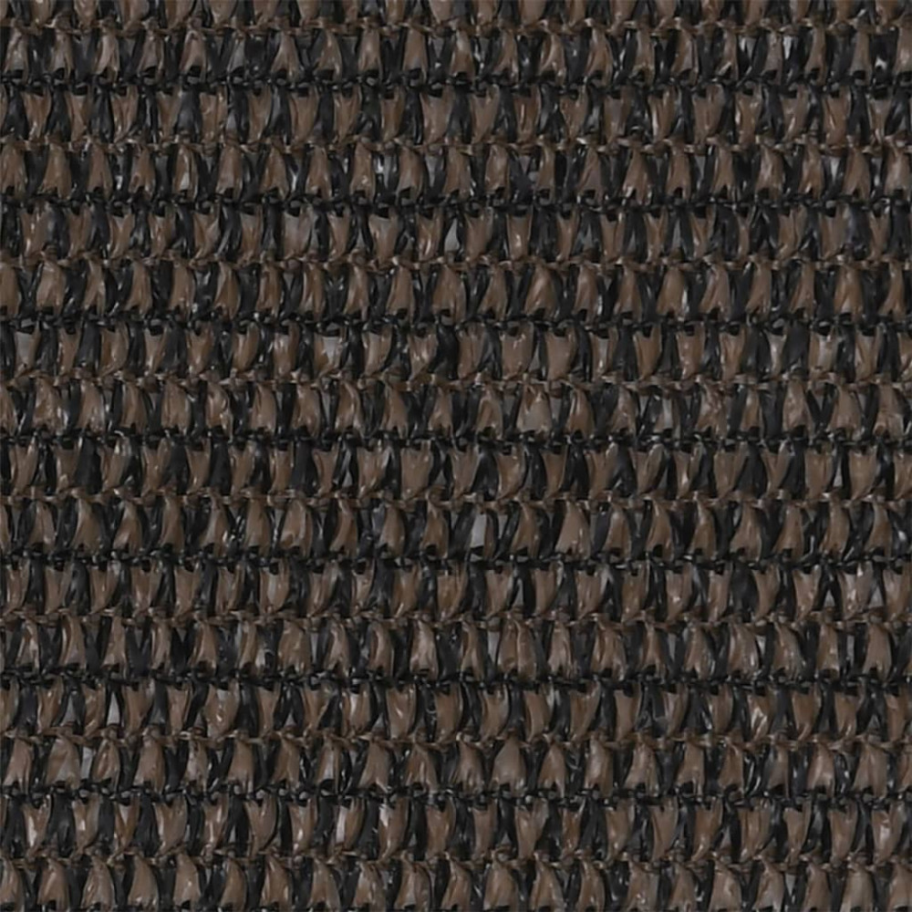 Produktbild för Balkongskärm brun 90x500 cm HDPE
