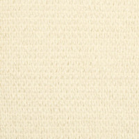 Produktbild för Solsegel 160 g/m² gräddvit 2x3,5 m HDPE