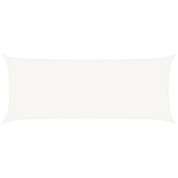 Produktbild för Solsegel 160 g/m² vit 2x5 m HDPE