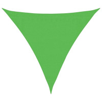 Produktbild för Solsegel 160 g/m² ljusgrön 3,6x3,6x3,6 m HDPE
