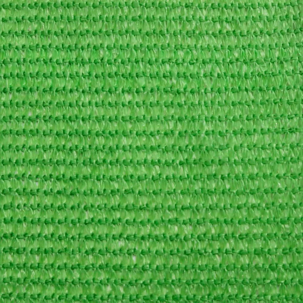 Produktbild för Solsegel 160 g/m² ljusgrön 3,5x3,5x4,9 m HDPE