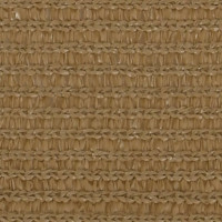 Produktbild för Solsegel 160 g/m² taupe 2,5x2,5 m HDPE