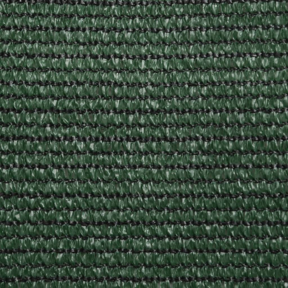 Produktbild för Solsegel 160 g/m² mörkgrön 2x2 m HDPE