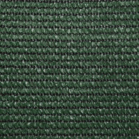 Produktbild för Solsegel 160 g/m² mörkgrön 2x2 m HDPE