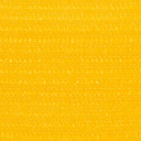 Produktbild för Solsegel 160 g/m² gul 2,5x3 m HDPE