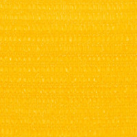 Produktbild för Solsegel 160 g/m² gul 2,5x5 m HDPE