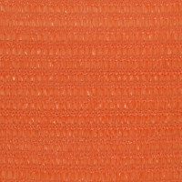 Produktbild för Solsegel 160 g/m² orange 3x3 m HDPE