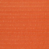 Produktbild för Solsegel 160 g/m² orange 2x3,5 m HDPE